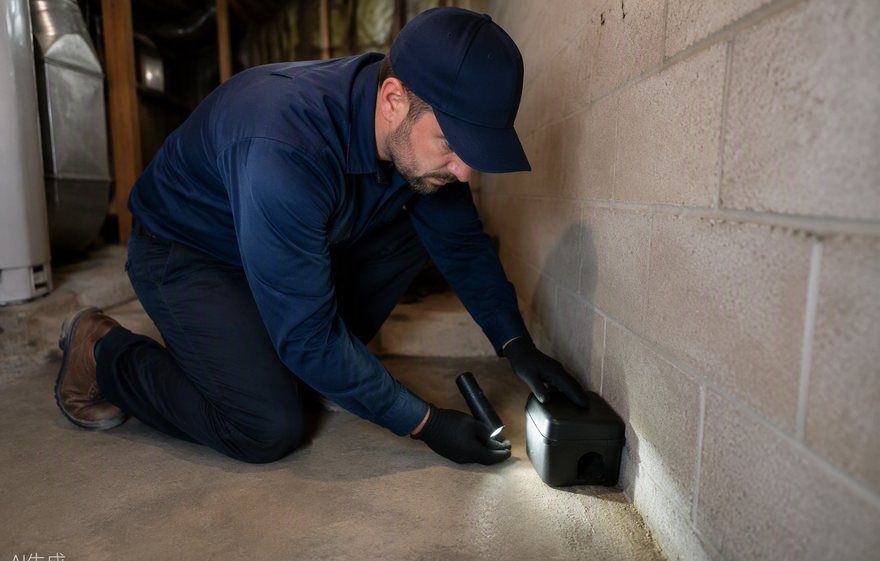 Дератизация во Владимире и Владимирской области — установка приманочной станции от крыс и мышей в подвале